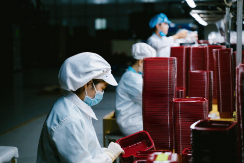 toy manufacturing factory colorful